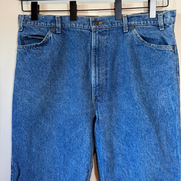 Vtg 80s 90s Levi's 549 Relaxed Fit Jeans W42 L32 Acid Wash Stone Wash USA Made - Picture 3 of 12